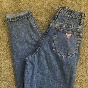 Vintage guess mom / straight jeans